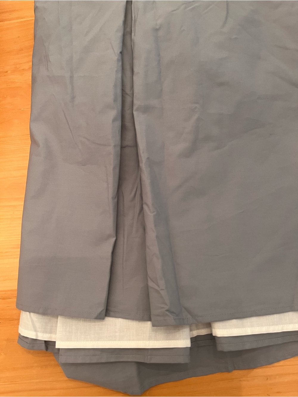 NWOT Calvin Klein Home Queen Bedskirt 18" Long Drop Box Pleats Lined 100% Cotton - Picture 3 of 7